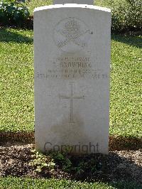 Salonika (Lembet Road) Military Cemetery - Browning, T